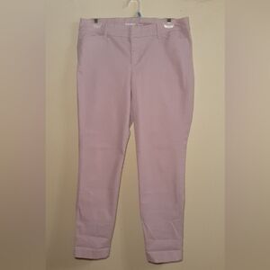 Old Navy Women's Lavender Cropped Jeans